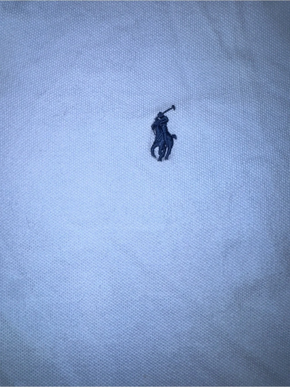 Polo Ralph Lauren Shirt Mens Medium Light Blue Custom Slim Fit Polo Pony Logo